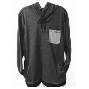 EZEKIEL long sleeve knit hoodie, L